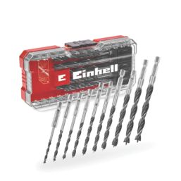 Einhell  Hex Shank Wood Drill Bit Set 10 Pieces