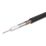 Labgear RG6 Black 1-Core Round Coaxial Cable 100m Drum