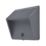 Lutec Linko Outdoor LED Solar Wall Light With PIR Sensor Dark Grey 900lm