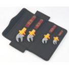 Wera 6004 Joker VDE 4 Set 1 Ratchet Combination VDE Self-Setting Spanner Set 4 Pieces