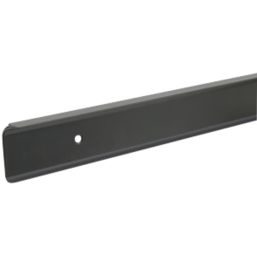 Unika Worktop Corner Joint Matt Black 630mm x 40mm