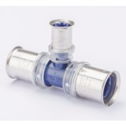 Wavin Tigris K5 Multi-Layer Composite Press-Fit Reducing Tees 25mm x 16mm x 25mm 5 Pack