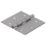 Magnodur Matt Silver Butt Hinge 60mm x 60mm 2 Pack
