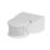 LAP Molly Outdoor White PIR Motion Sensor 180°