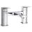 Bristan Elegance Chrome 150mm Deck Mounted Lever 2 Tap Holes Bath Mixer Tap