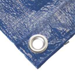 Essentials Tarpaulin Sheet Blue 2m x 3m