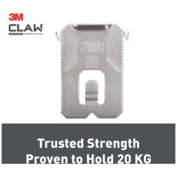 3M  Plasterboard Picture Hanger Silver 6 Pack