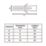 Easyfix  Nylon Wallplugs 600 Pcs