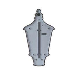 Lutec Cotswold Outdoor Wall Light With PIR Sensor Black