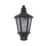Lutec Cotswold Outdoor Wall Light With PIR Sensor Black