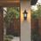 Lutec Cotswold Outdoor Wall Light With PIR Sensor Black