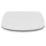 Ideal Standard Tesi Soft-Close with Quick-Release Toilet Seat & Cover Duraplast White