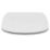 Ideal Standard Tesi Soft-Close with Quick-Release Toilet Seat & Cover Duraplast White