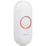 Byron DBY-23510 Wireless Battery-Powered Bell Push White