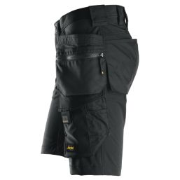 Snickers 6175 Stretch Work Shorts Black 38" W