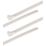 Essentials Non Fire Rated Easy Release Cable Ties Natural 20cm x 0.75cm 100 Pack