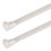 Essentials Non Fire Rated Easy Release Cable Ties Natural 20cm x 0.75cm 100 Pack