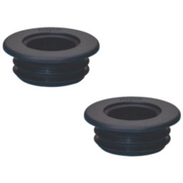PipeSnug 32mm Cover Black 2 Pack