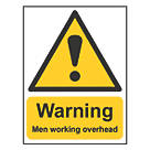 "Warning Men Working Overhead" Sign 420mm x 297mm
