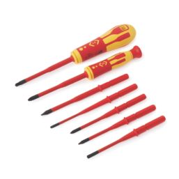 C.K  Mixed Interchangeable VDE Screwdriver Set 9 Pieces