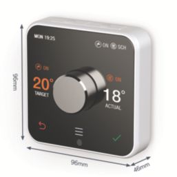 Hive Hubless Active V3 Wireless Heating & Hot Water Smart Thermostat White/Grey