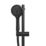 Triton Benito Rear-Fed Exposed Matte Black Thermostatic Mixer Shower