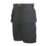 Scruffs Trade Flex Holster Work Shorts Black 32" W