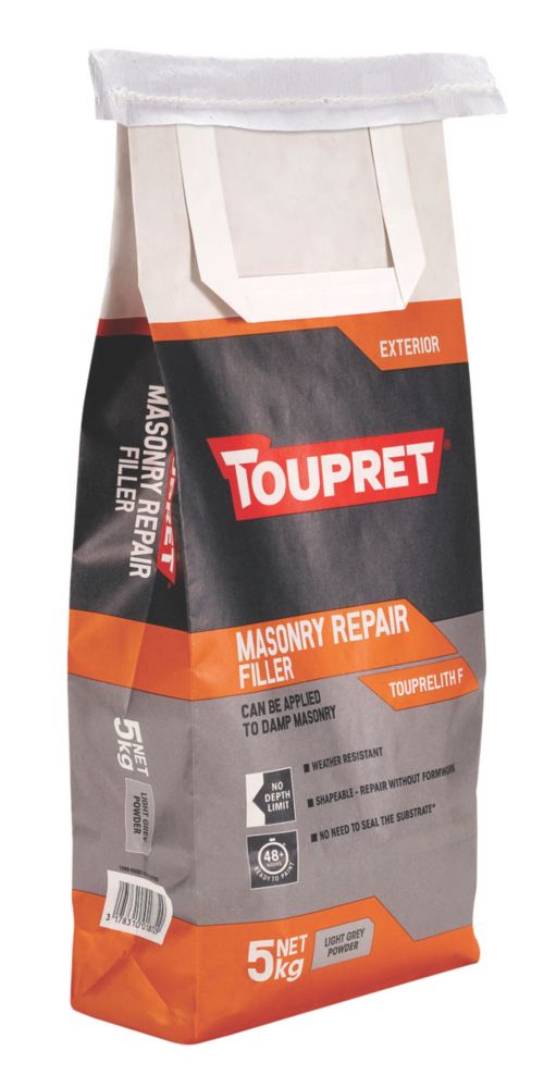 Toupret Masonry Repair Filler 5kg Screwfix