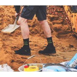 Apache Brampton Size 9  Black  Water-Resistant  Safety Trainers