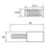 Smith & Locke  49mm Sash Stops Polished Chrome 2 Pack