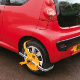 Maypole MP9061 Universal Trailer Wheel Clamp 10-12" Yellow