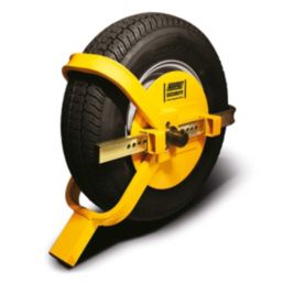 Maypole MP9061 Universal Trailer Wheel Clamp 10-12" Yellow