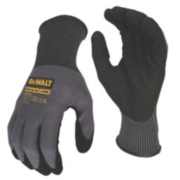 DEWALT Coated Grip Gloves Grey Large