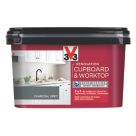 V33 2Ltr Charcoal Grey Satin Kitchen Cupboard Paint