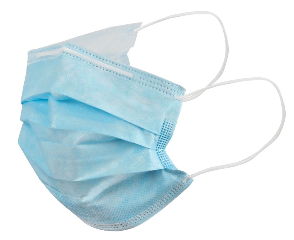 Type 1 SingleUse 3Ply Face Mask 10 Pack Screwfix