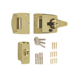 ERA 1930-31  Double Locking Night Latch Brass 60mm Backset