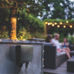 British General  IP66 13A 2-Gang SP Weatherproof Outdoor Switched Smart Wi-Fi Controlled Socket