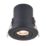 Saxby Major GU10 Tilt  Fire Rated Recessed Downlight Black