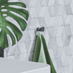 Hansgrohe AddStoris Bathroom Hook Brushed Black Chrome