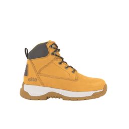 Site Arenite Size 5 Womens Wheat  Steel Toe Cap Safety Boots