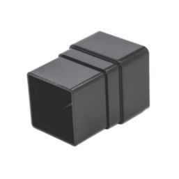 FloPlast  Square Socket Black 65mm