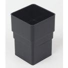 FloPlast  Square Socket Black 65mm