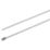 Essentials Stainless Steel Cable Ties Metallic 20cm x 0.46cm 100 Pack