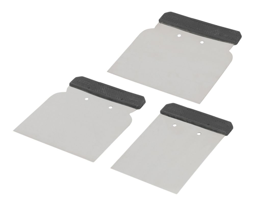 Fortress Continental Filling Knives 3 Piece Set Screwfix