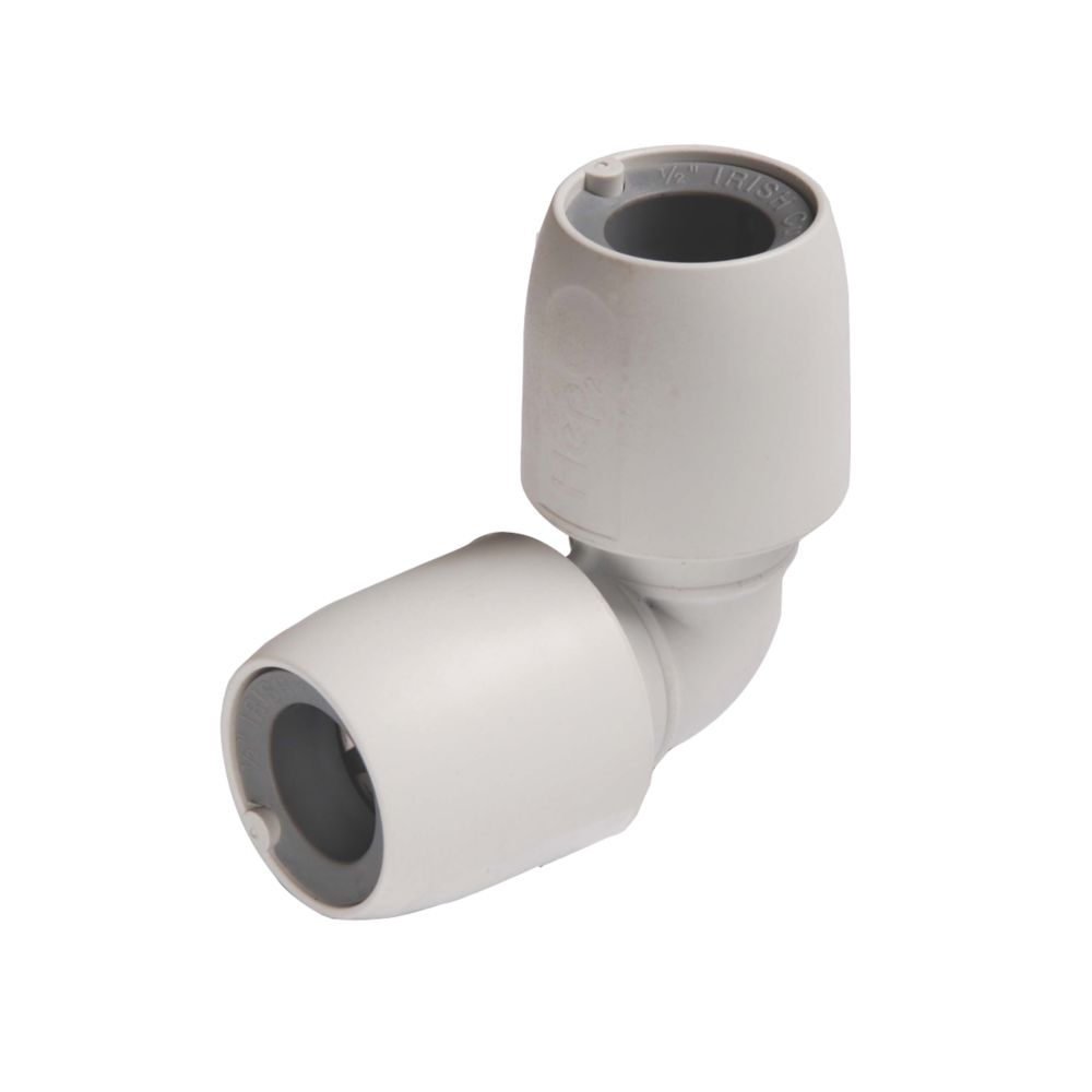 Hep2O Plastic PushFit Equal 90° Elbow 1/2" Screwfix