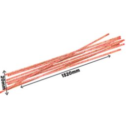 Carpet Gripper Rods 100 Pack