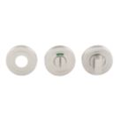 Eurospec  Standard WC Thumbturn Set Satin Stainless Steel 52mm