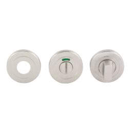 Eurospec  Standard WC Thumbturn Set Satin Stainless Steel 52mm