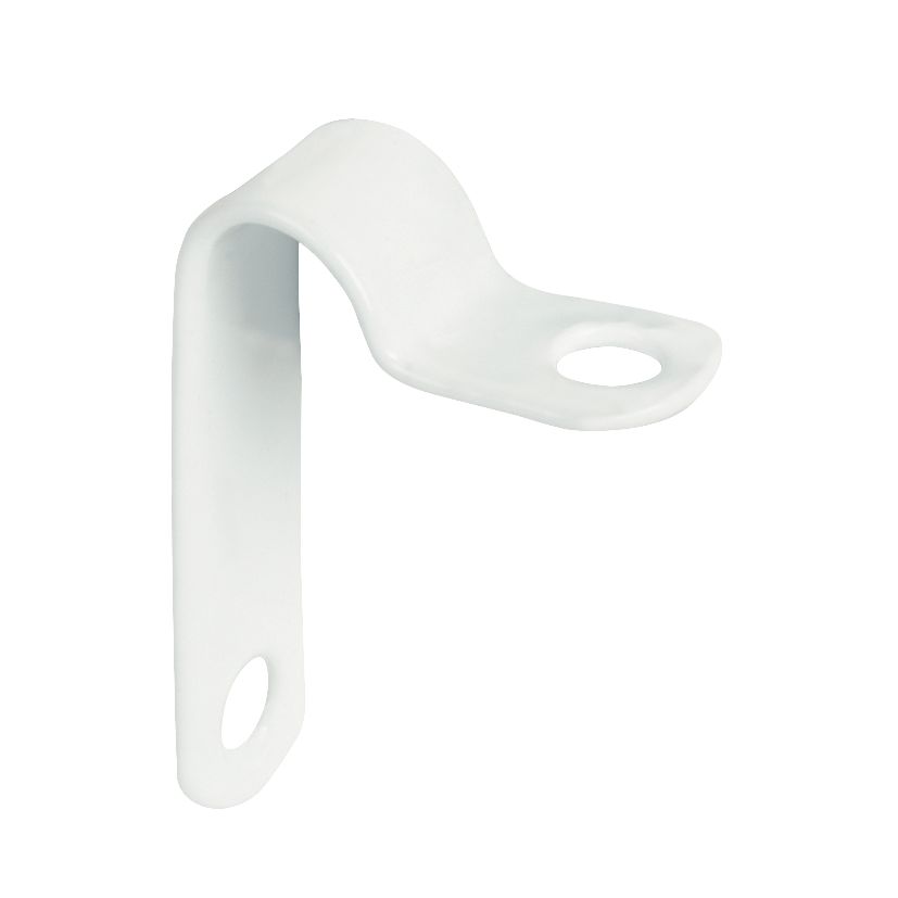 Prysmian AP7 Fire Rated Alarm Cable Clips 7.88.2mm White 100 Pack