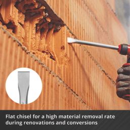 Einhell  SDS Max Shank Chisel Bit Set 3 Pieces